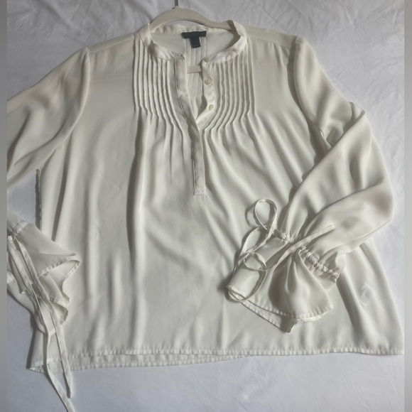 J. Crew Peasant Shirt NWOT - Picture 1 of 4